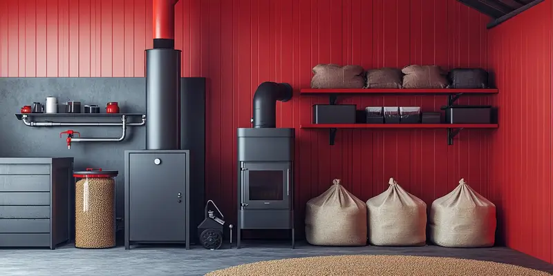 Czy piec na pellet można wyłączać na noc?