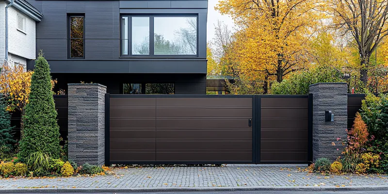 Ogrodzenia i bramy z Polski