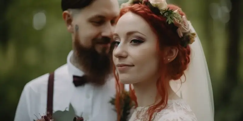 Suknie ślubne z geometrycznym motywem jako jeden z trendów