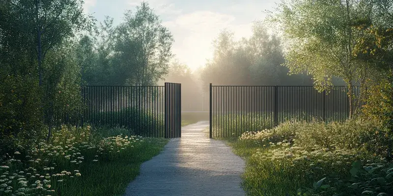 Aluminium Zaun aus Polen