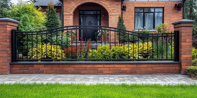 Aluminium Zaun Polen