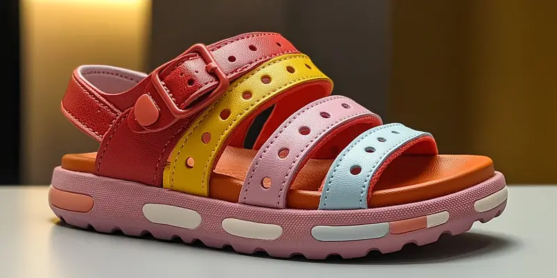 Eleganckie sandały dla dziewczynki