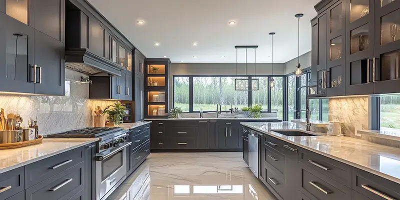 Co na ścianę między meble kuchenne?