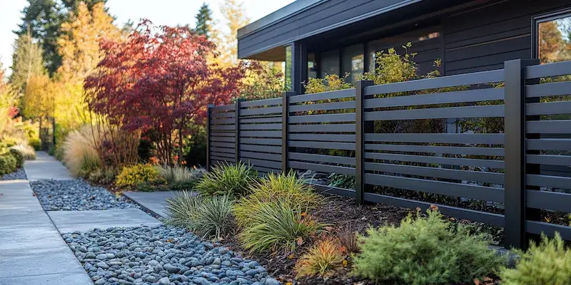 Polnische Gartenzäune