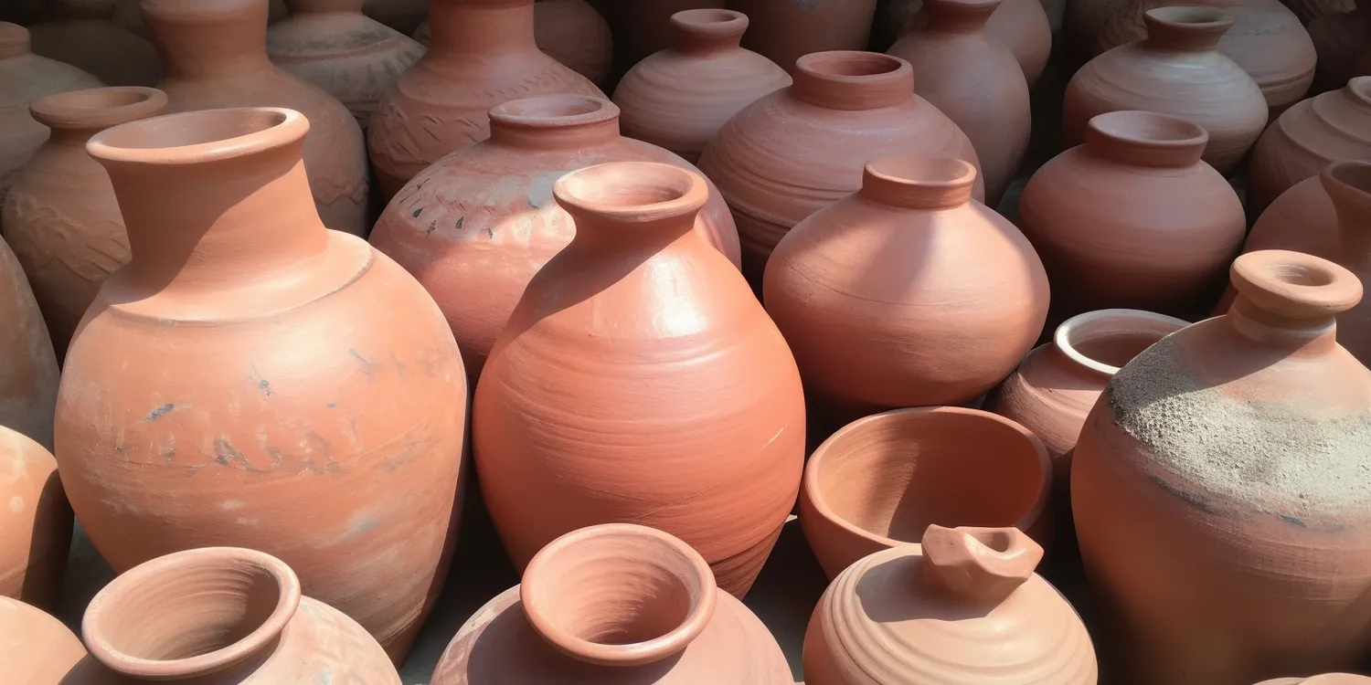 Materiały na warsztatach z ceramiki